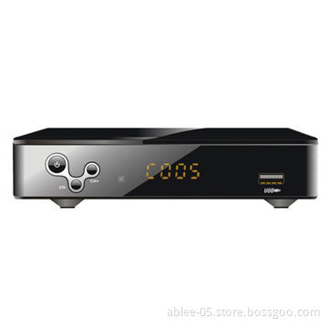 ISDB-T Receiver with USB2.0 for PVR, Software Upgrade, Multi-media Playback